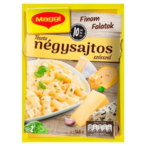 Maggi tészta négysajtos szósszal 146g