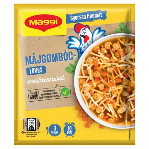 Maggi májgombócleves metélttésztával 41g