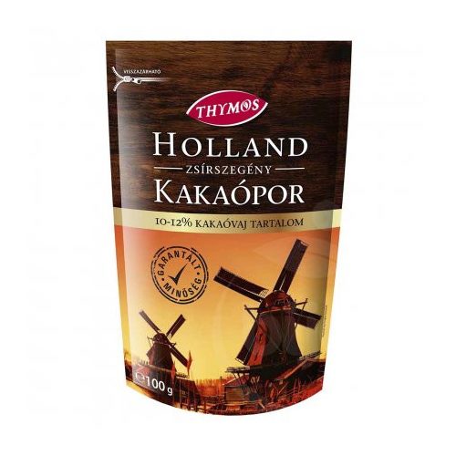 thymos kakaópor 100 g zsírsz. holland 10