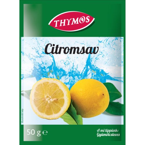 Thymos citromsav étkezési 50g