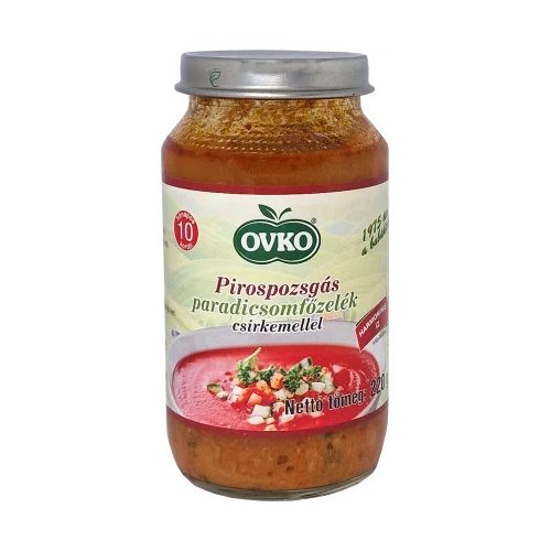ovko bébiétel 220 g 10 hó paradicsomfőzc
