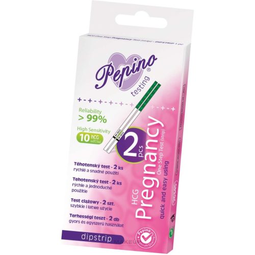 Pepino Dipstrip Terhességi Teszt 2db