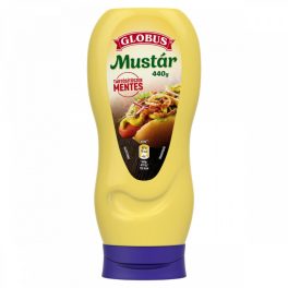 globus mustár 440 g flakonos