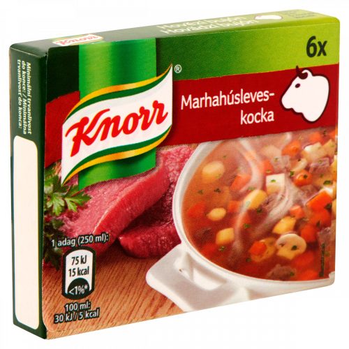 Knorr marhahúsleves kocka 60g