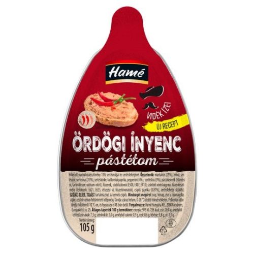 Hamé ördögi ínyenc pástétom 105g