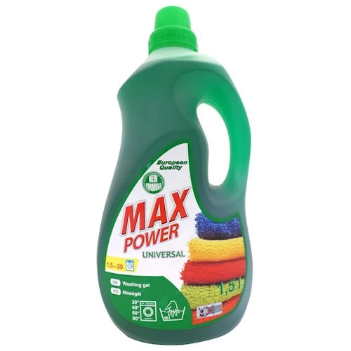 Max Power mosógél 1,5l Universal 20mosás