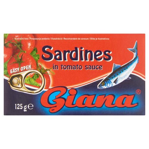 giana szardínia 125 g paradicsomos