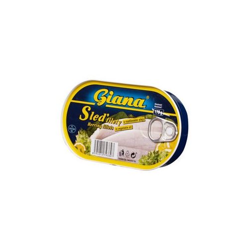 giana konzerv 170 g heringfilé növ.olajb
