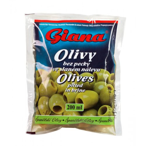 Giana olivabogyó zöld mag.200ml