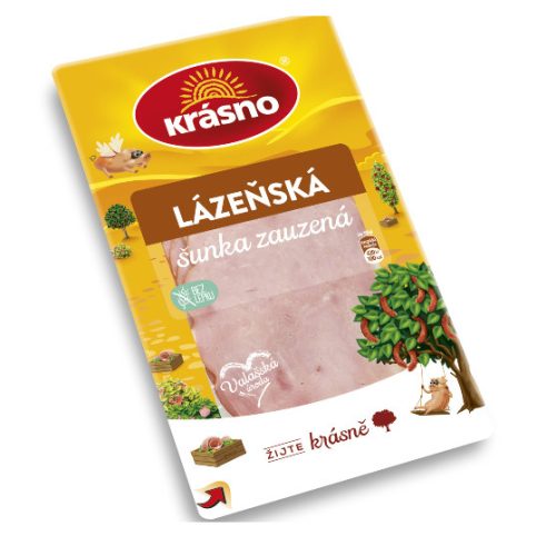 Fürdői füstölt szeletelt 100g/Krásno