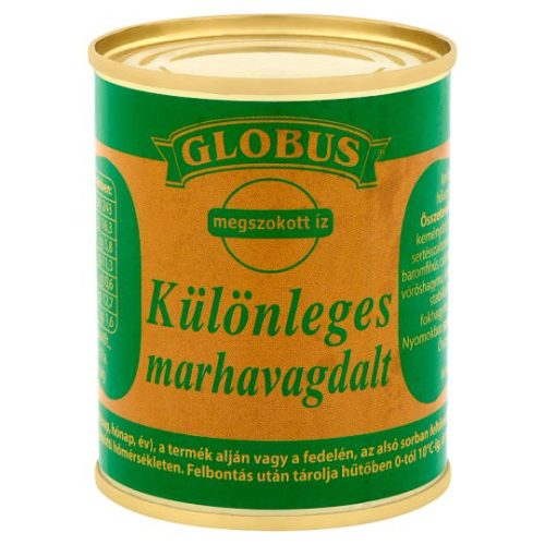 globus vagdalt 130 g különleleges marhav