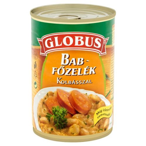 Globus babfőzelék kolbásszal 400g