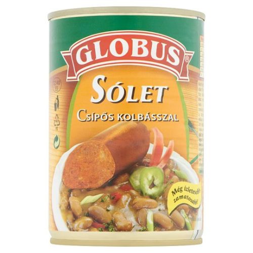 globus sólet 400 g csípős kolbásszal