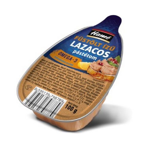 Hamé füstölt lazacos pástétom 100g