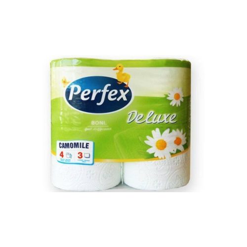 Perfex De Luxe Wc Papír 3 rétegű 4tekerc