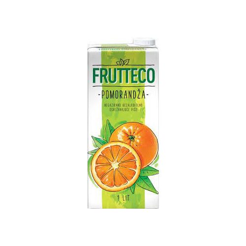 Frutteco narancs ízű ital 1l
