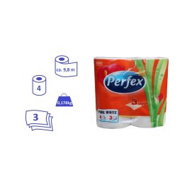 Perfex Wc Papír 3 rétegű 4tekercs