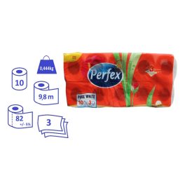 perfex wc papír 8+2 tek3 rét90 lap 9,8 m