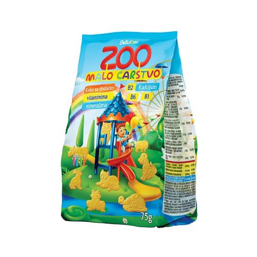 Zoo Állatfigurás Keksz Vitaminokkal 75g