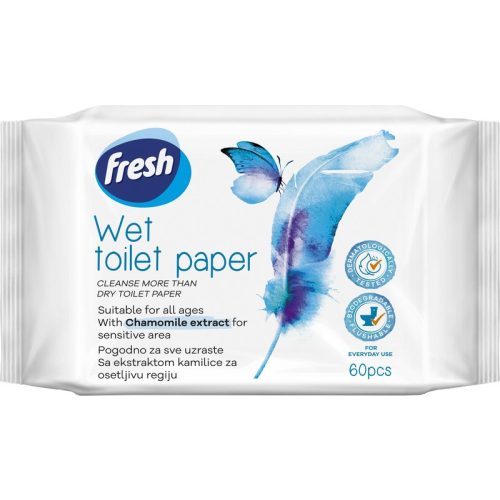 FRESH Deluxe nedves wc papír 60db