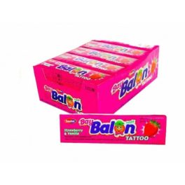 Balon tatto rágó eper és vanília 18g