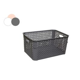Kosár Szögletes Rattan Hatású 5 Literes