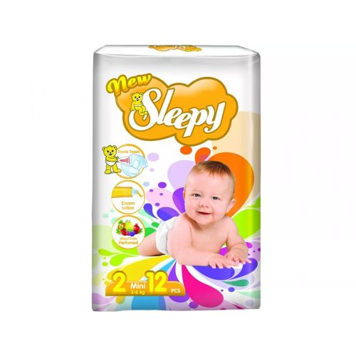 sleepy new pelenka 3-6 kg 12 db mini 2