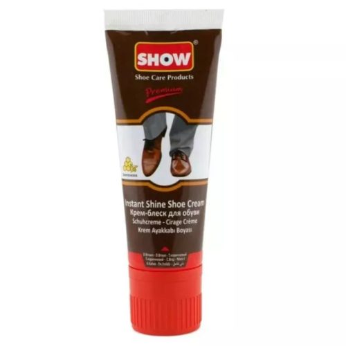 show cipőápoló 75 ml krém tubusos sötétb