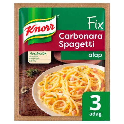 Knorr carbonara spagetti alap 36g