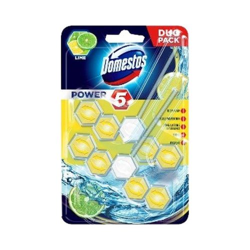 Domestos Power5 Lime 2x55g