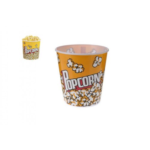 Popcorn Kosár Kerek Műanyag 314416440