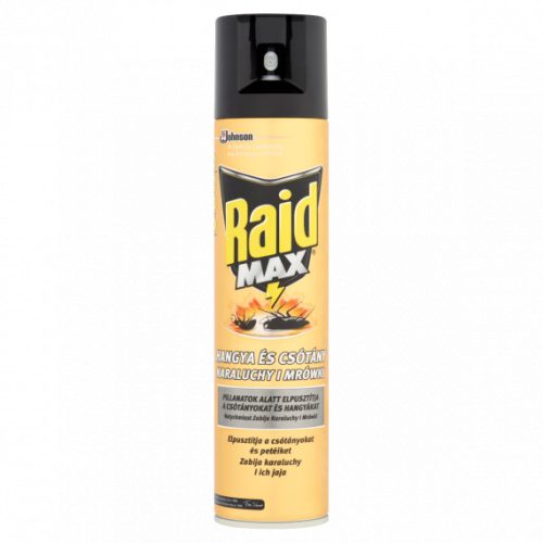 raid max csótány és hangyairtó 400 ml ae