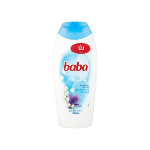 baba tusfürdő 400 ml gyöngyvirág viola