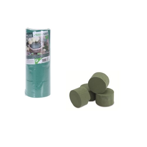 Tűzőhab Vizes Kerek 8*5cm 4 Darabos 9790