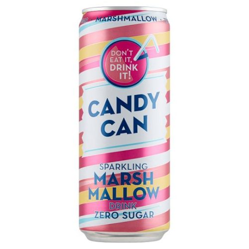 Candy can üdítő mályvacukor Zero 330ml