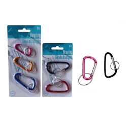 Kulcstartó Karabiner Aluminium 2-3 Darab