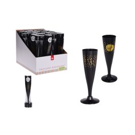 Party Pohár Pezsgős 4 Darabos Fekete 178