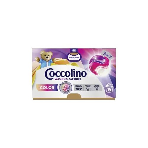 Coccolino kapszula 3in1 15db-os color