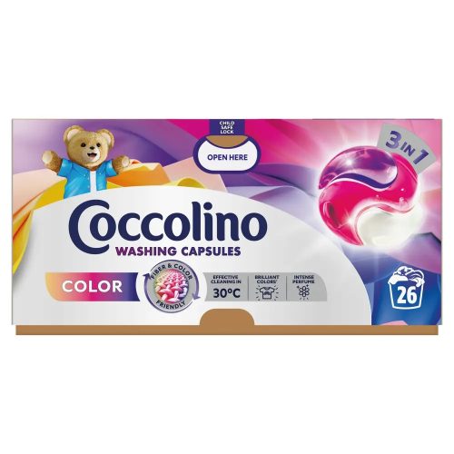 Coccolino mosókapszula 26db color