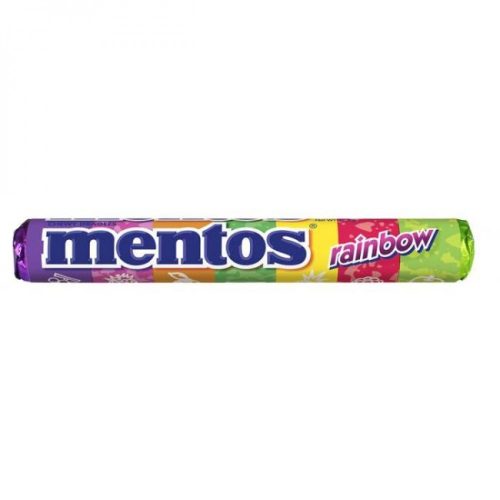 mentos cukorka 37,5 g rainbow