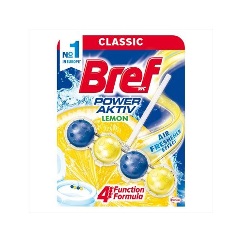 bref wc deo 50 g golyó power lemon