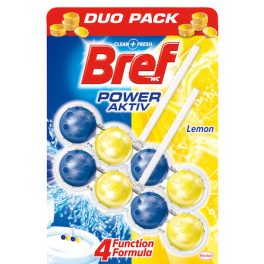 bref wc deo 2x50 g golyó power lemon