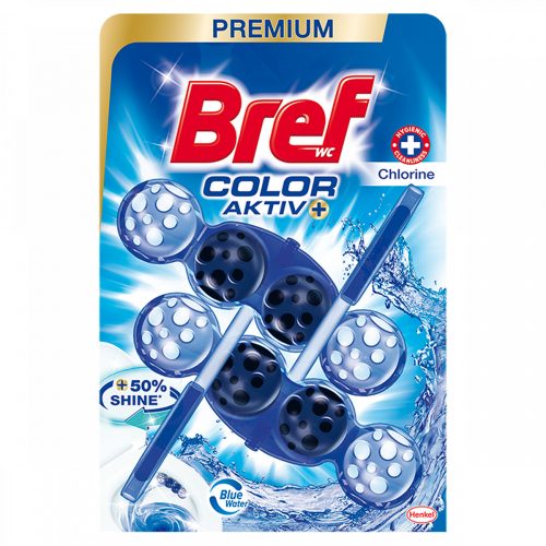 bref wc deo 2x50 g golyó color chlorine