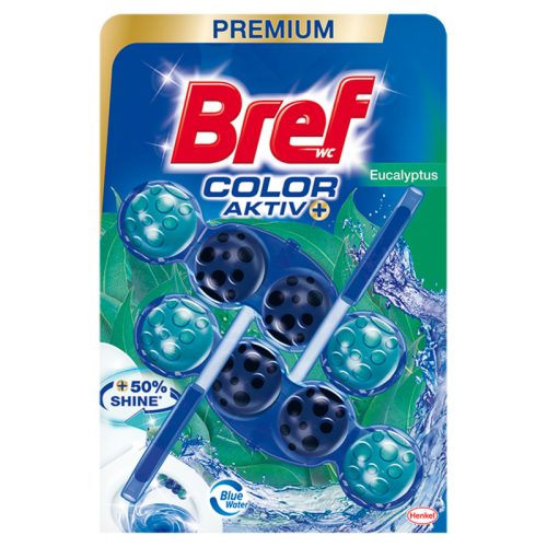 bref wc deo 2x50 g golyó color eucalyptu