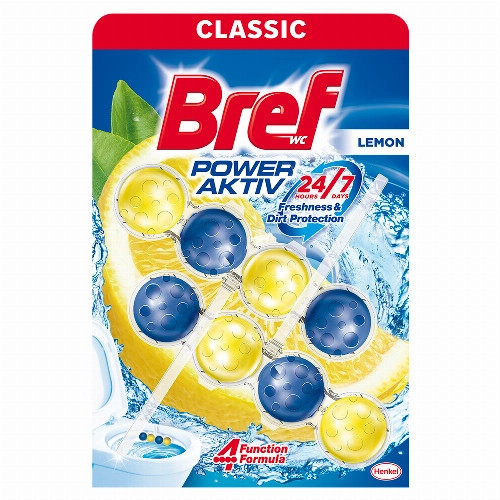 bref wc gél 2x50 ml duo aktív ut.lemon+k