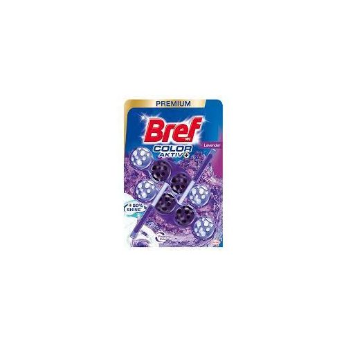 bref wc deo 2x50 g golyó color purple