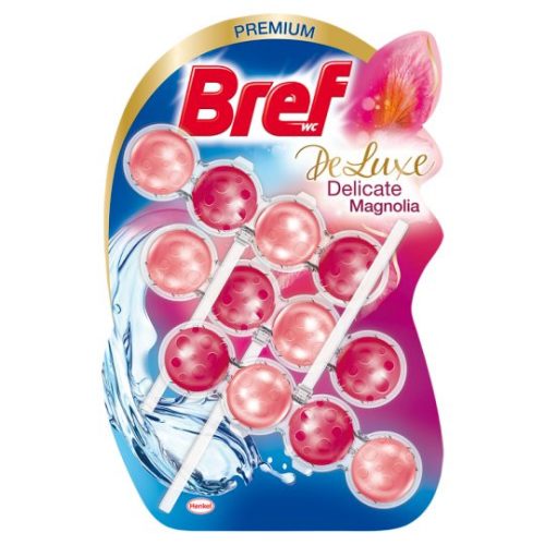 bref wc deo 3x50 g golyó deluxe magnólia