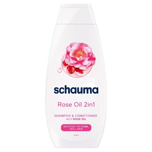 schauma sampon 400ml rose oil 2in1