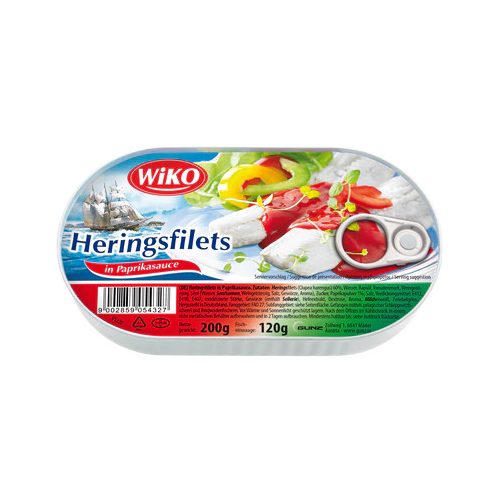 Wiko 200g heringfilé paprikás