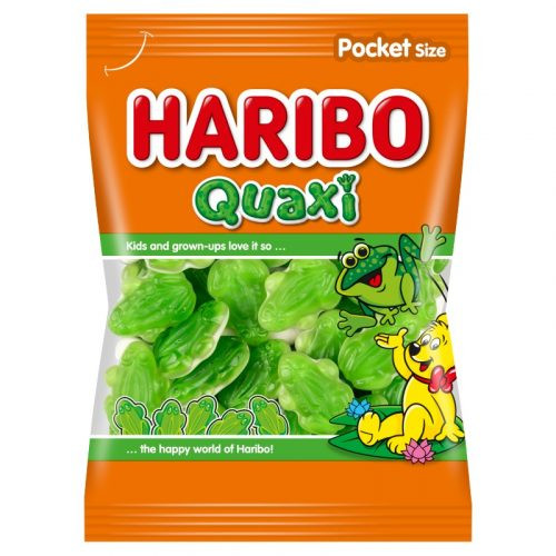 haribo gumicukor 100 g béka-quaxi